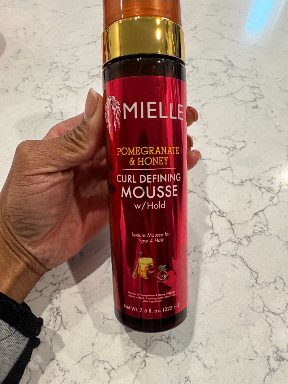 Mielle Pomegranate & Honey Curl Defining Mousse - Red